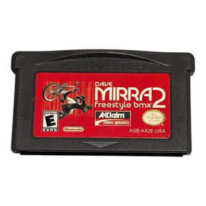 Dave Mirra Freestyle BMX 2 Nintendo Game Boy Advance GBA Cart Only E Acclaim